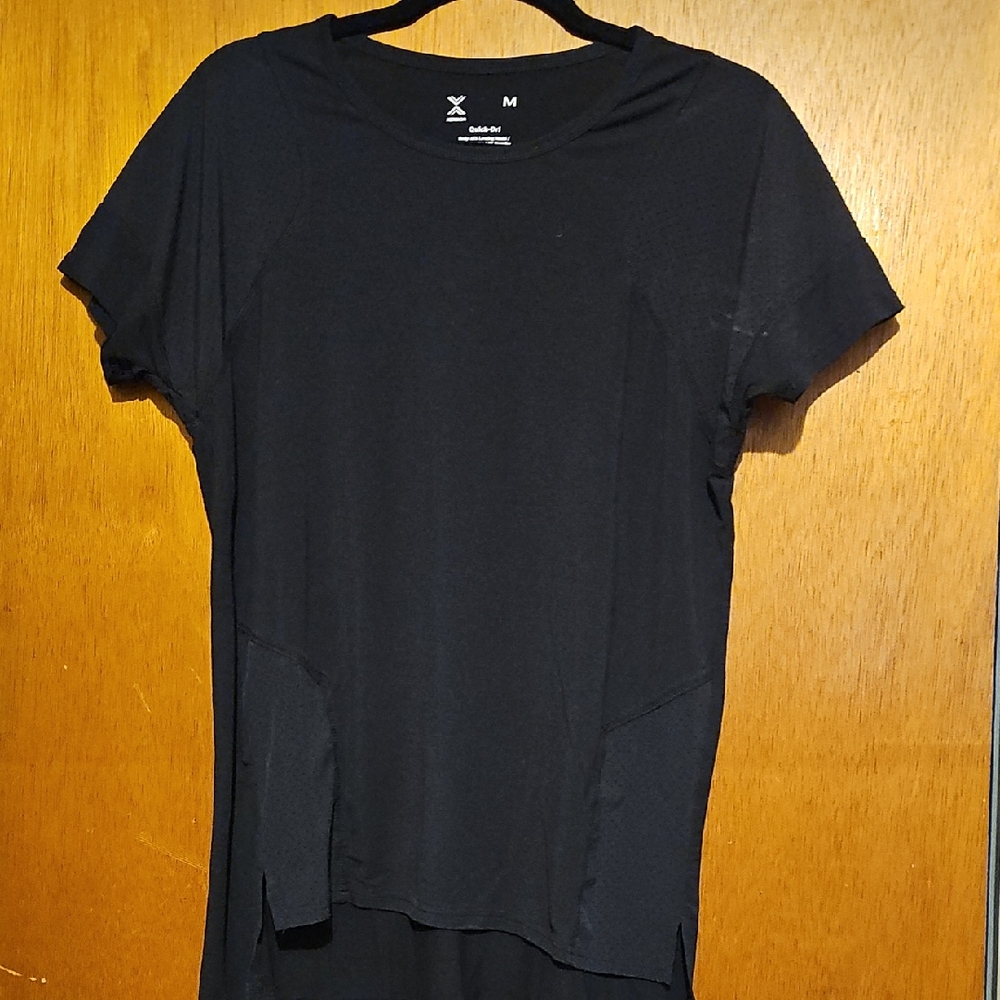 Xersion Quick-Dri Black Athletic Shirt
